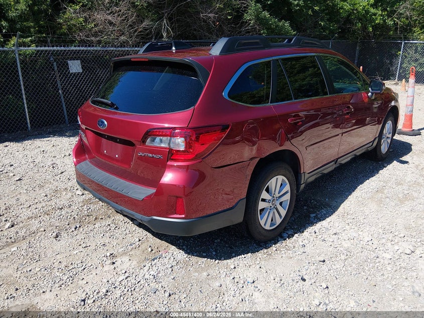 Vin: 4s4bsbhc5g3360432, lot: 45955513, subaru outback 2.5i premium 20164