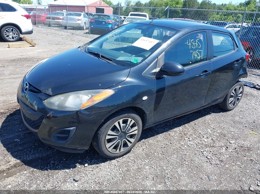 Vin: jm1de1kz5e0181219, lot: 45955569, mazda mazda2 sport 20142