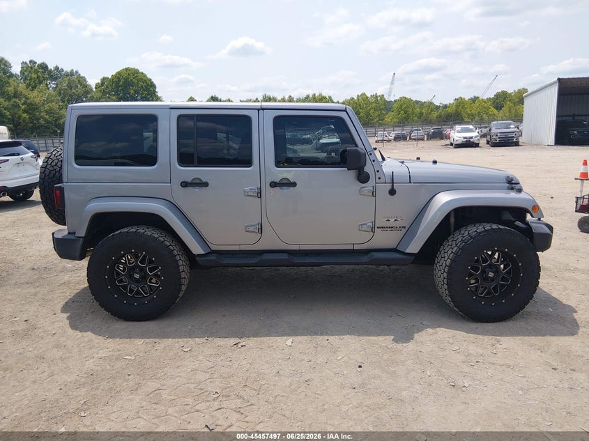 2017 Jeep Wrangler Unlimited Sahara VIN: 1C4HJWEG7HL738557 Lot: 45457497