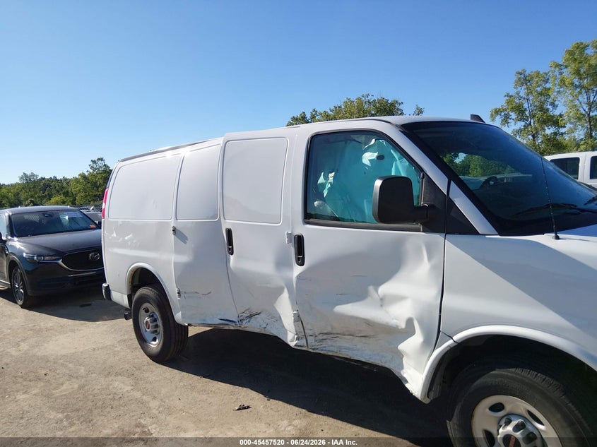 2022 GMC Savana Cargo Rwd 2500 Regular Wheelbase Work Van VIN: 1GTW7AF70N1241719 Lot: 45457520
