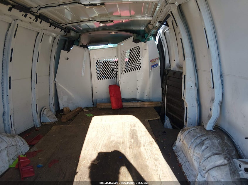 2022 GMC Savana Cargo Rwd 2500 Regular Wheelbase Work Van VIN: 1GTW7AF70N1241719 Lot: 45457520
