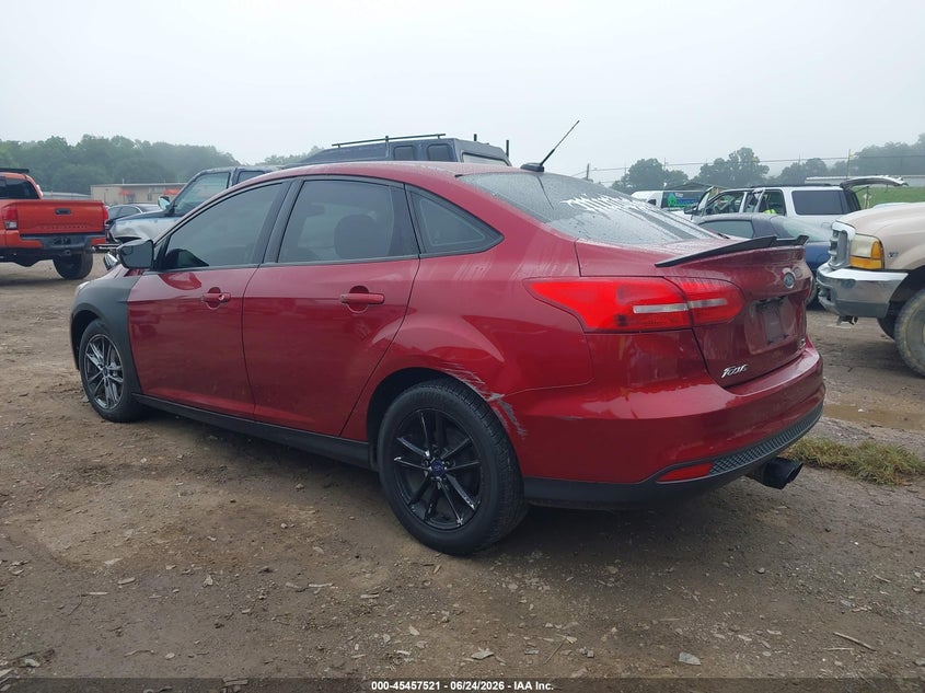 Vin: 1fadp3f21fl274313, lot: 45955634, ford focus se 20153