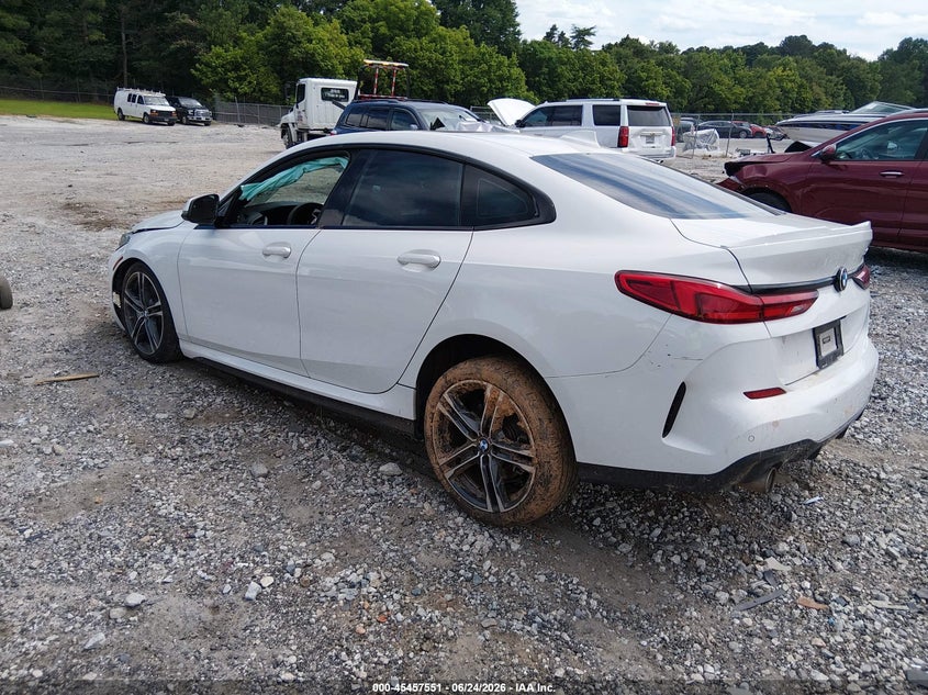 Vin: wba53ak05n7k46389, lot: 45955664, bmw 228 gran coupe i sdrive 20223