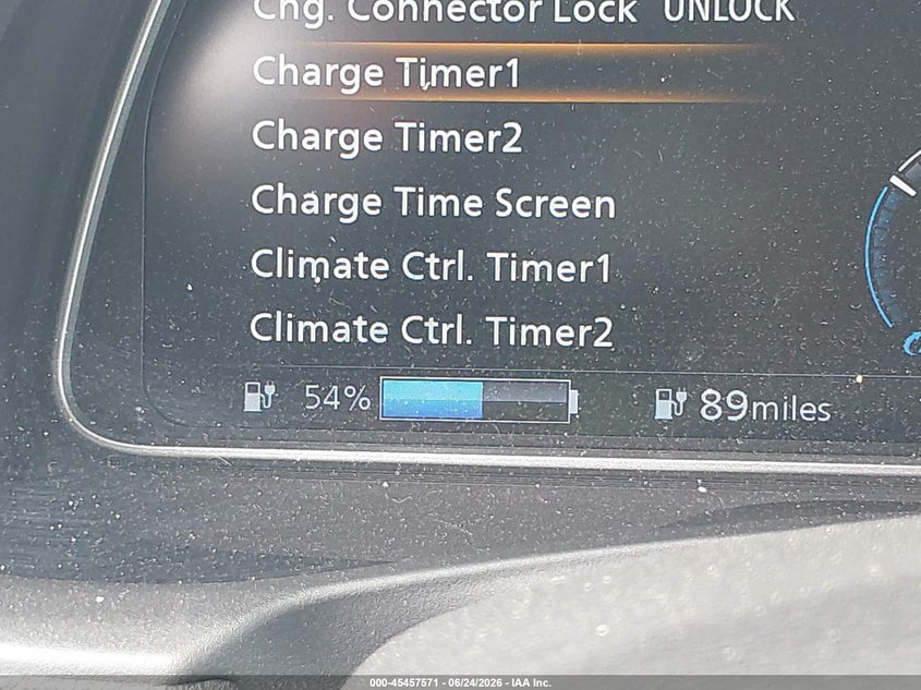 2024 Nissan Leaf S VIN: 1N4AZ1BVXRC555189 Lot: 45457571