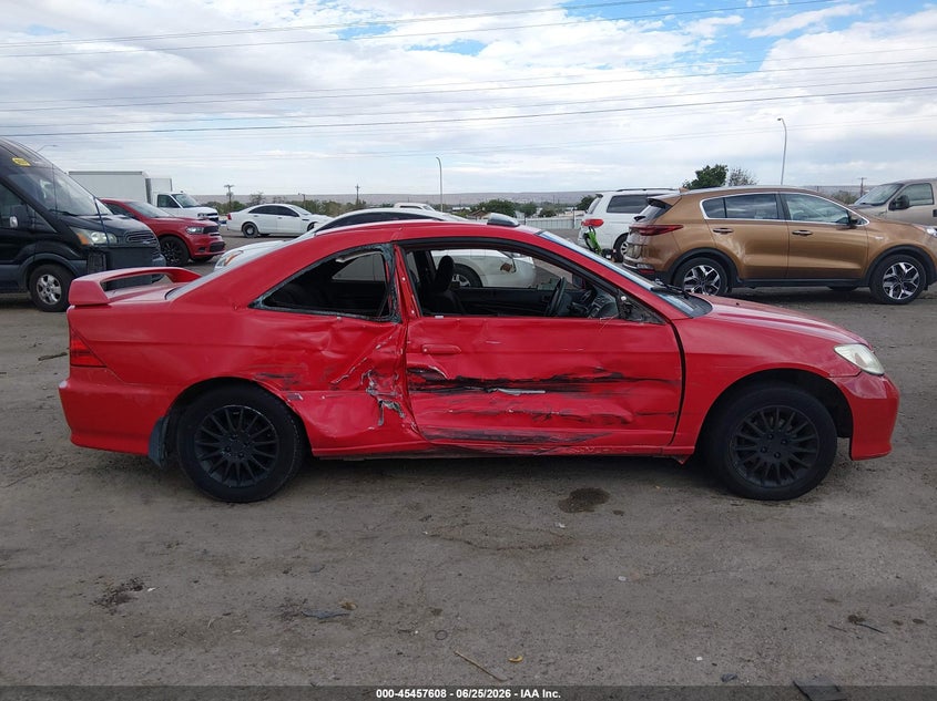 2005 HONDA CIVIC COUPE 1.7L I-4 VVT, 127HP
