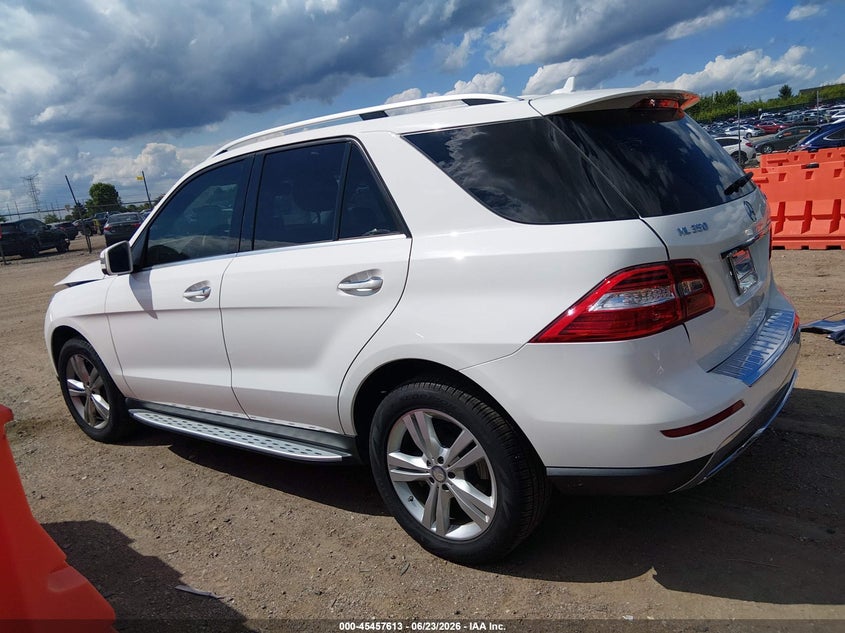 2015 Mercedes-Benz Ml 350 4Matic VIN: 4JGDA5HB5FA450792 Lot: 45457613