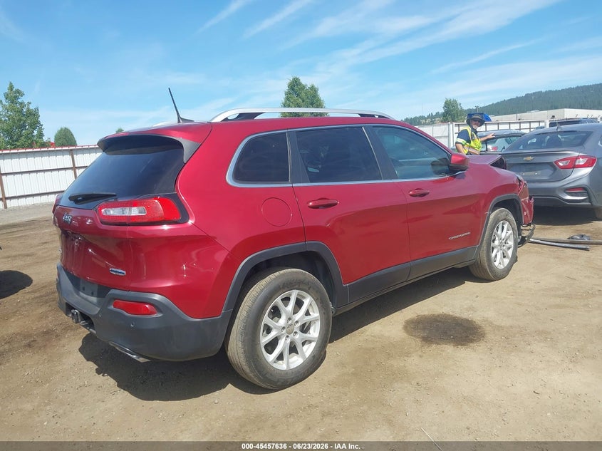 2016 JEEP CHEROKEE auction photo 4