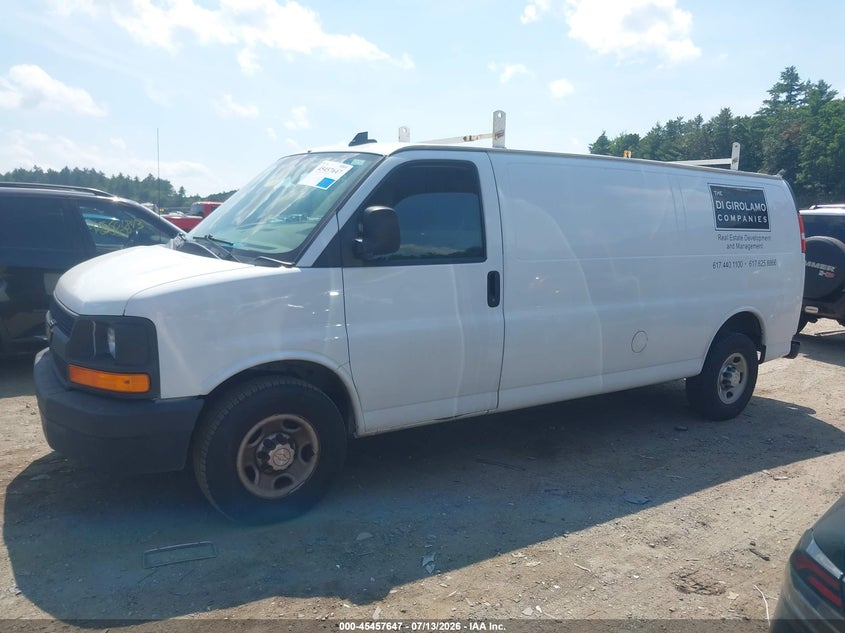 2017 Chevrolet Express 2500 Work Van VIN: 1GCWGBFF4H1108835 Lot: 45457647