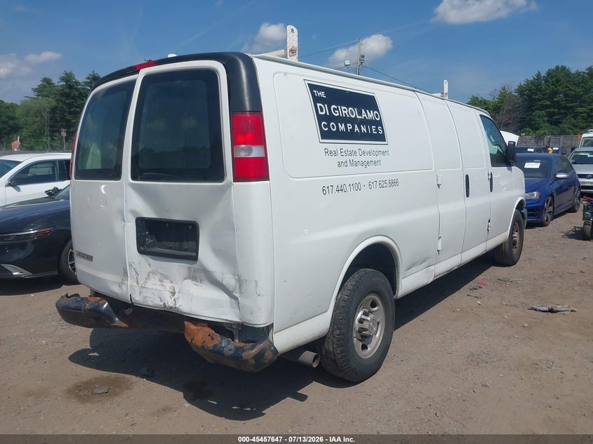2017 Chevrolet Express 2500 Work Van VIN: 1GCWGBFF4H1108835 Lot: 45457647