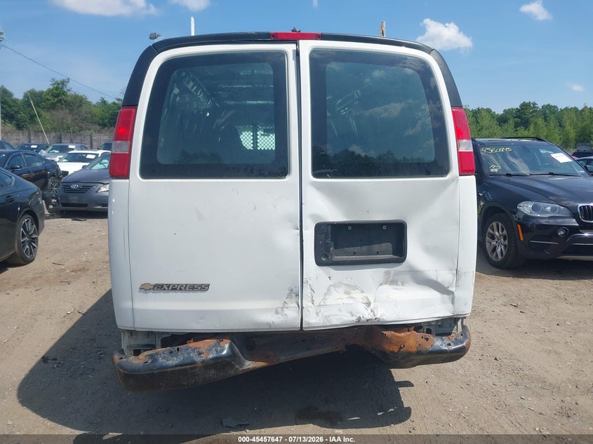 2017 Chevrolet Express 2500 Work Van VIN: 1GCWGBFF4H1108835 Lot: 45457647