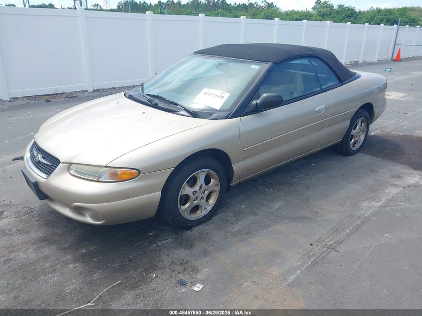 CHRYSLER SEBRING 1999 VIN 3C3EL55H2XT520484