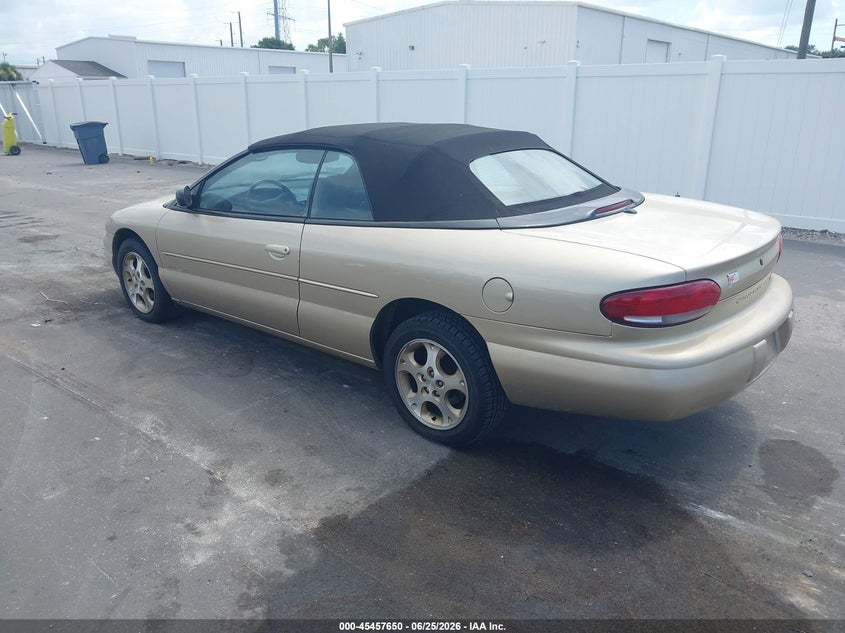 1999 CHRYSLER SEBRING auction photo 3