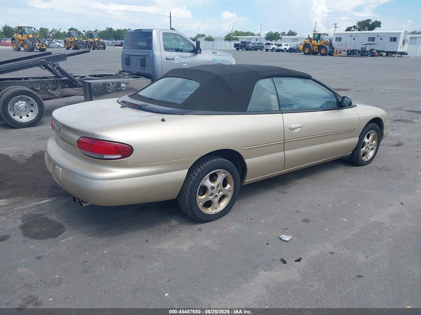 1999 CHRYSLER SEBRING auction photo 4