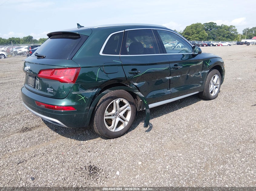 Vin: wa1bnafy8j2202209, lot: 45955782, audi q5 2.0t premium/2.0t tech premium 20184