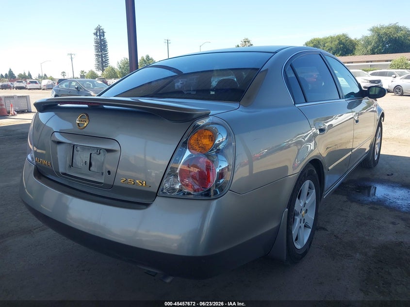 2004 NISSAN ALTIMA SEDAN 2.5L I-4 DOHC, VVT, 170HP