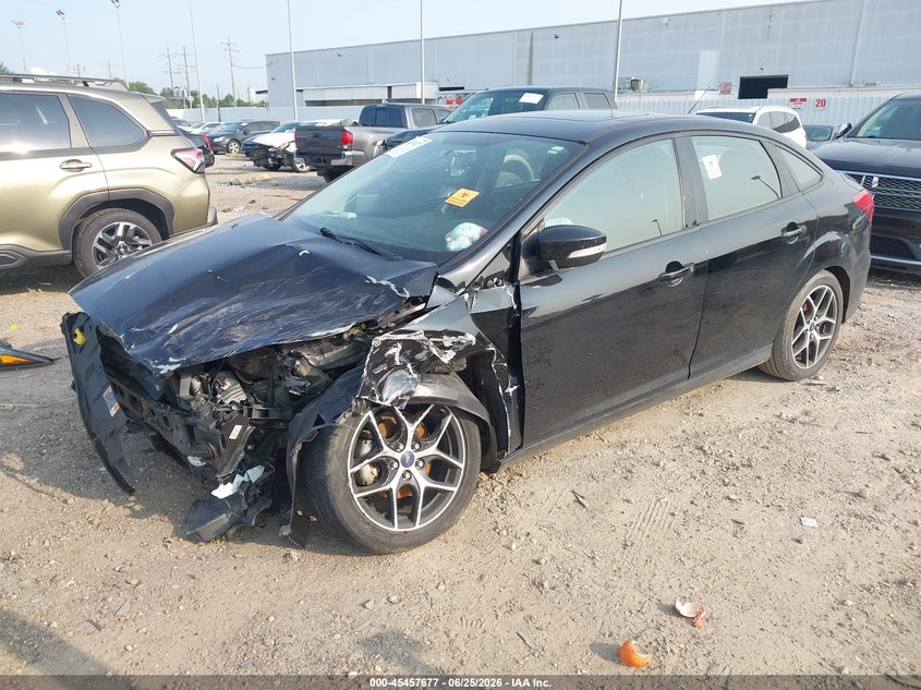 Vin: 1fadp3h2xhl332449, lot: 45955790, ford focus sel 20172