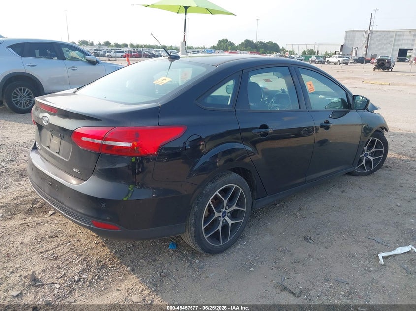 Vin: 1fadp3h2xhl332449, lot: 45955790, ford focus sel 20174
