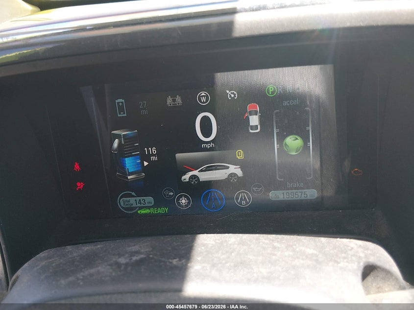 2014 Chevrolet Volt VIN: 1G1RE6E49EU137907 Lot: 45457679