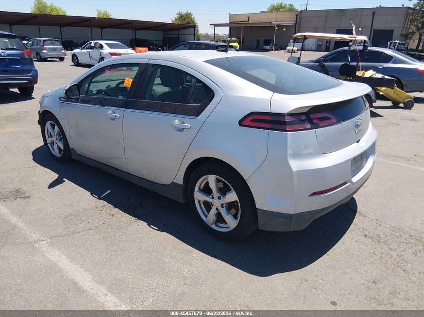 Vin: 1g1re6e49eu137907, lot: 45955792, chevrolet volt 20143