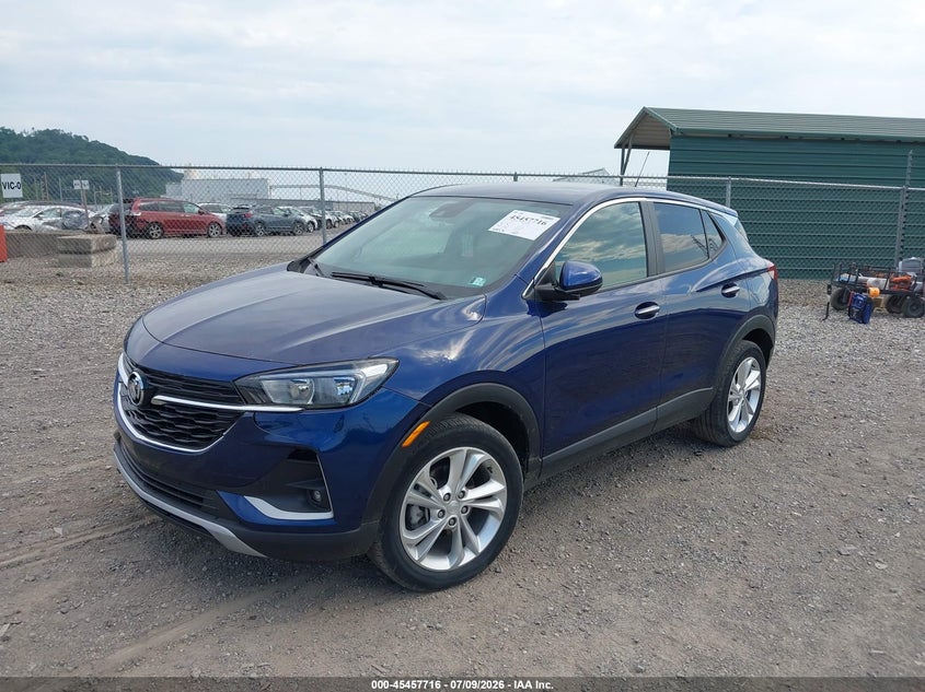 Vin: kl4mmbs27pb127661, lot: 45955829, buick encore gx preferred fwd 20232