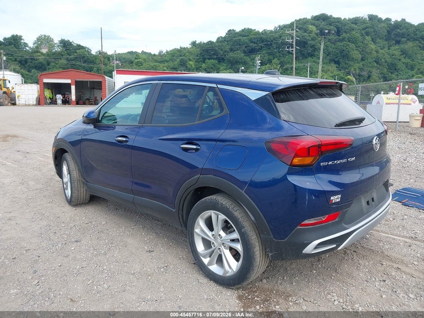 Vin: kl4mmbs27pb127661, lot: 45955829, buick encore gx preferred fwd 20233