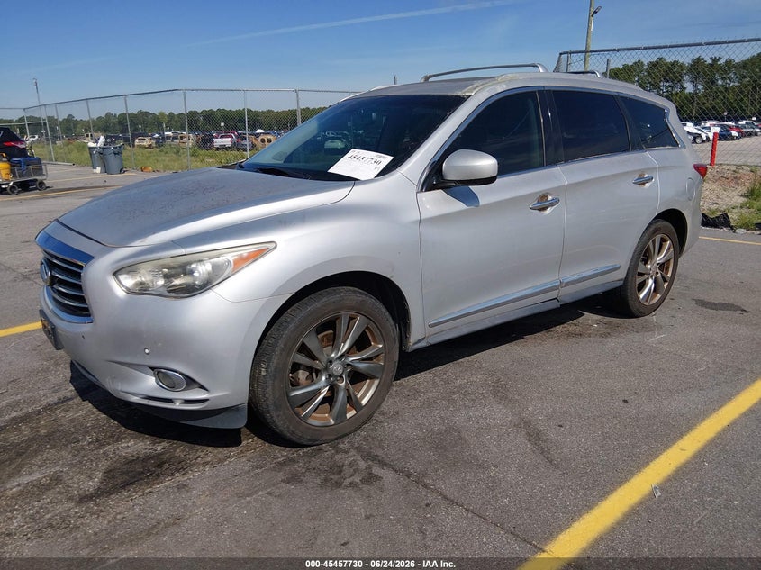 2013 Infiniti Jx35 5N1AL0MN8DC342054 photo 1