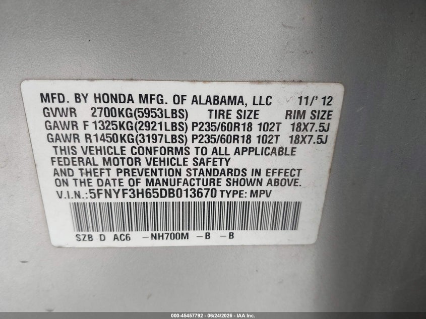 AtlanticExpress - Honda Pilot