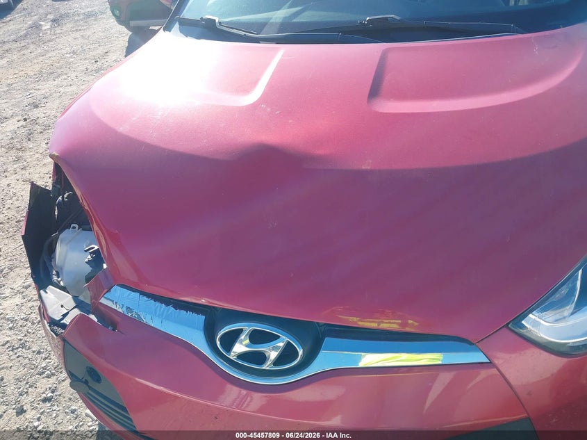 2017 Hyundai Veloster VIN: KMHTC6AD6HU317452 Lot: 45457809