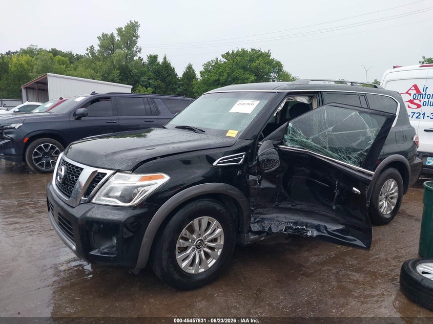 2020 Nissan Armada Sv 2Wd VIN: JN8AY2ND7LX015504 Lot: 45457831