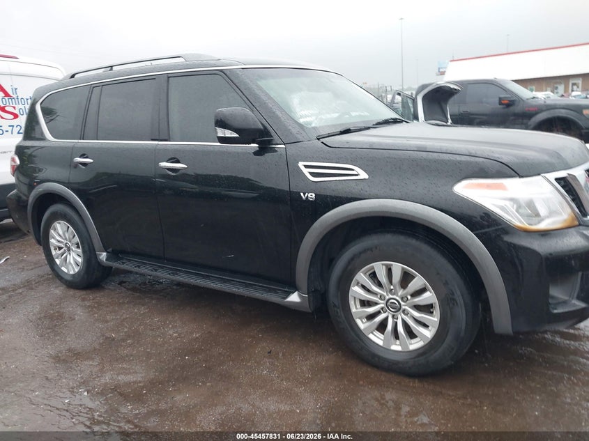 2020 Nissan Armada Sv 2Wd VIN: JN8AY2ND7LX015504 Lot: 45457831