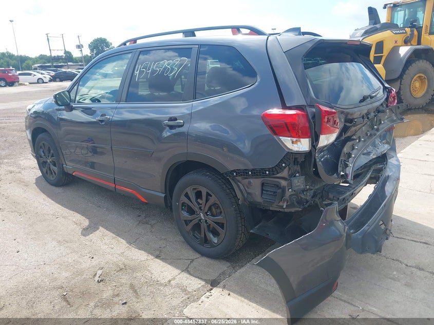 Vin: jf2skajc0nh429960, lot: 45955950, subaru forester sport 20223