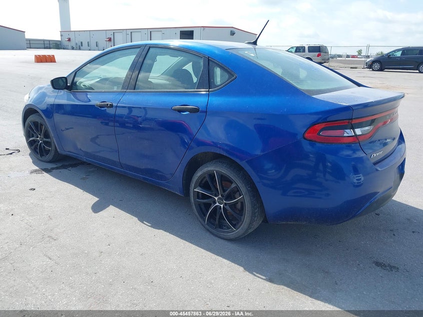 Vin: 1c3cdfaa7dd301590, lot: 45955976, dodge dart se 20133