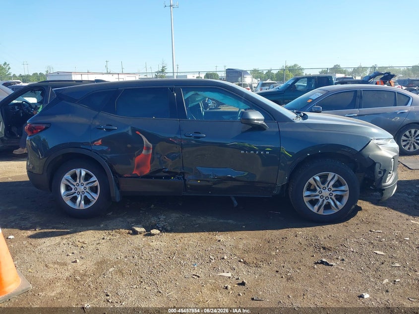 VIN 3GNKBBRA1LS653726 2020 CHEVROLET BLAZER FWD 1LT