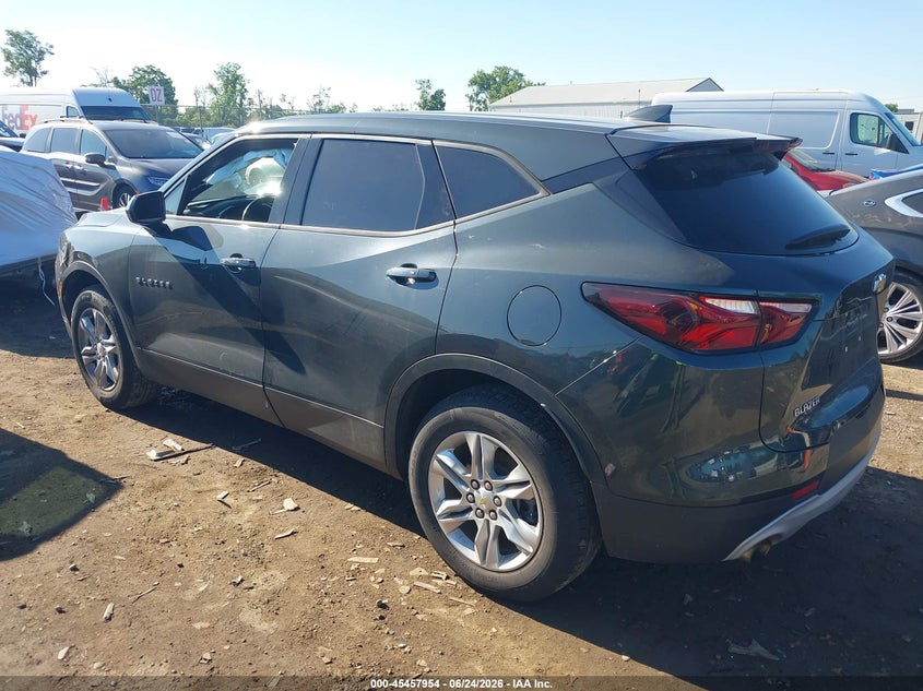 VIN 3GNKBBRA1LS653726 2020 CHEVROLET BLAZER FWD 1LT