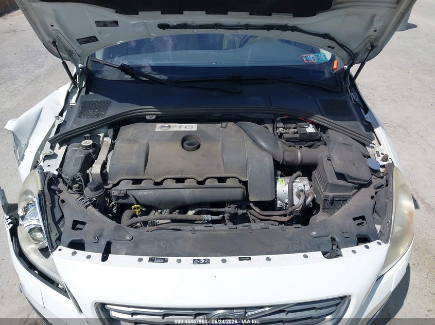2012 Volvo S60 T6 VIN: YV1902FH4C2113680 Lot: 45457960