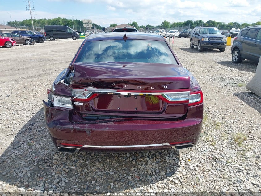 2018 Lincoln Continental Select VIN: 1LN6L9SK2J5601298 Lot: 45457987