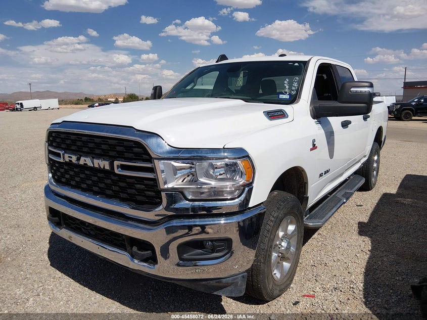 Vin: 3c6ur5dlxrg153977, lot: 45956185, ram 2500 big horn  4x4 6'4 box 20242