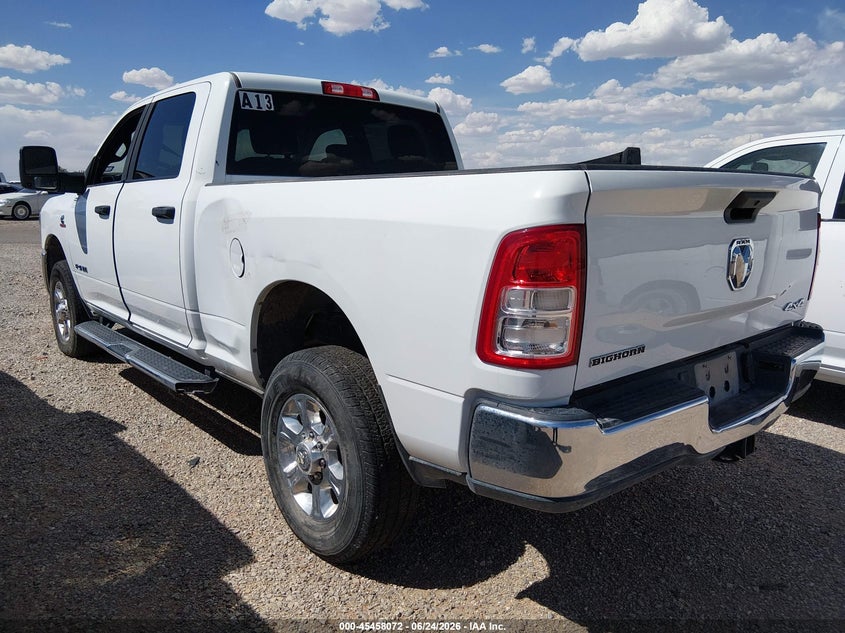 Vin: 3c6ur5dlxrg153977, lot: 45956185, ram 2500 big horn  4x4 6'4 box 20243