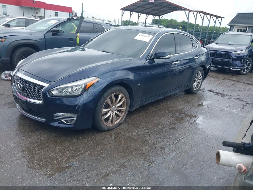 Vin: jn1by1ap3hm740572, lot: 45956190, infiniti q70 3.7 20172