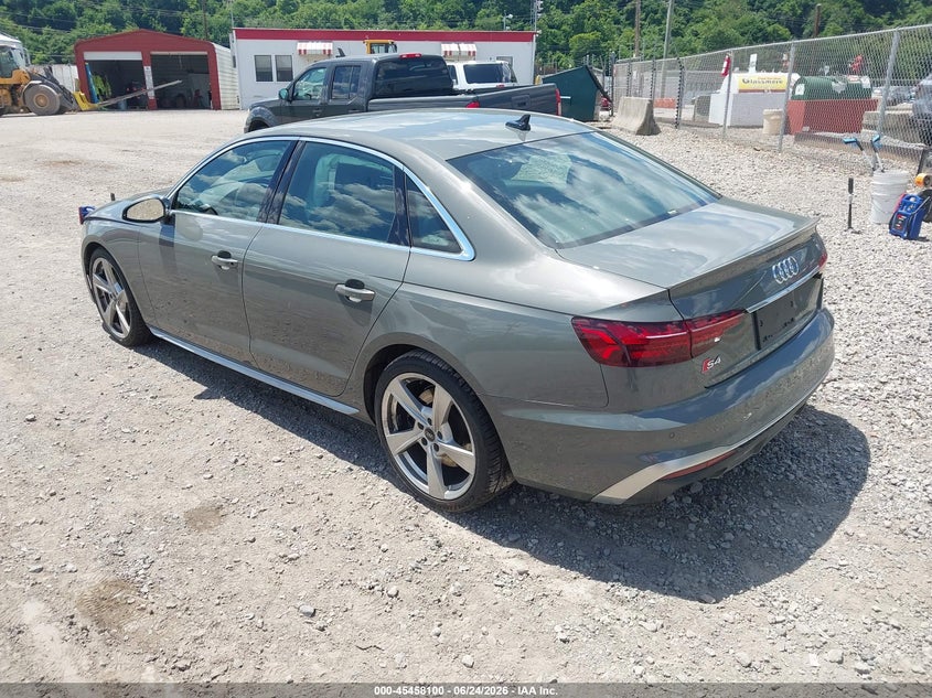 Vin: waua4af49pa013985, lot: 45956213, audi s4 premium tfsi quattro tiptronic 20233