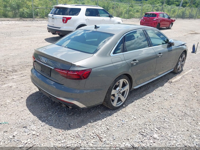 Vin: waua4af49pa013985, lot: 45956213, audi s4 premium tfsi quattro tiptronic 20234