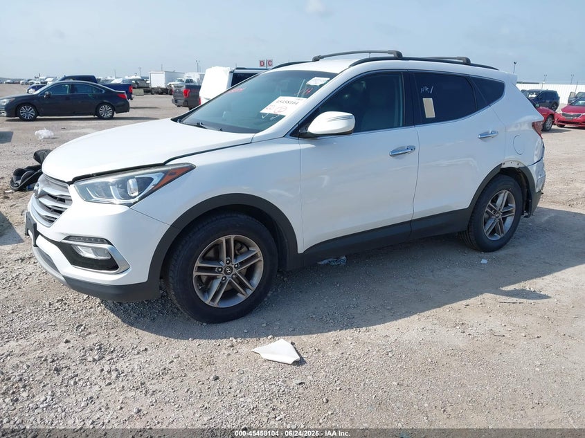 2018 HYUNDAI SANTA FE SPORT UTILITY VEHICLE 2.4L I-4 DI, DOHC, VVT, 185HP