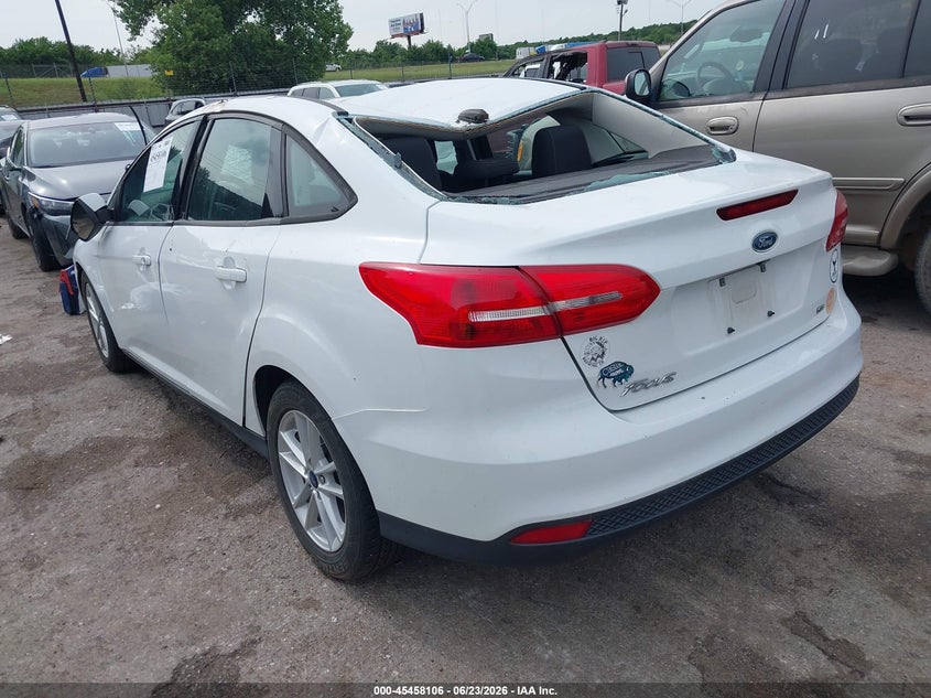 Vin: 1fadp3f25jl269897, lot: 45956219, ford focus se 20183