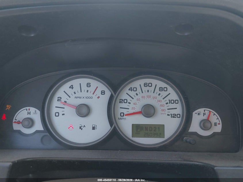 2005 FORD ESCAPE SPORT UTILITY VEHICLE 3.0L V-6 DOHC, 200HP