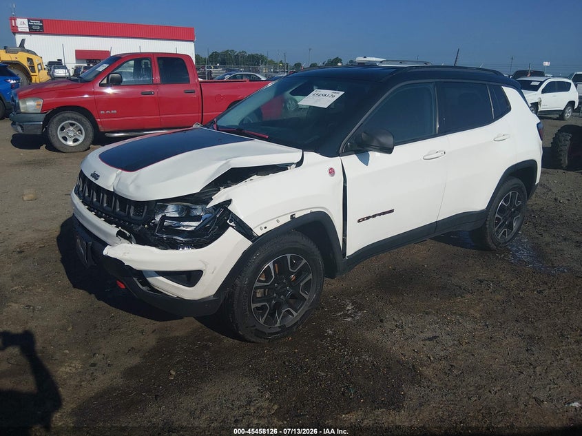 Vin: 3c4njddbxlt214782, lot: 45956239, jeep compass trailhawk 4x4 20202