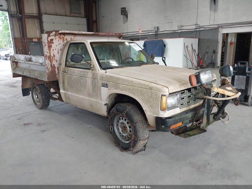 1986 CHEVROLET S TRUCK S10