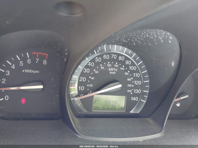 2009 Kia Spectra Ex VIN: KNAFE221X95645913 Lot: 45458159