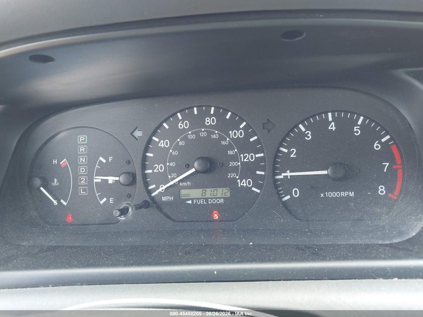 2000 TOYOTA CAMRY auction photo 7
