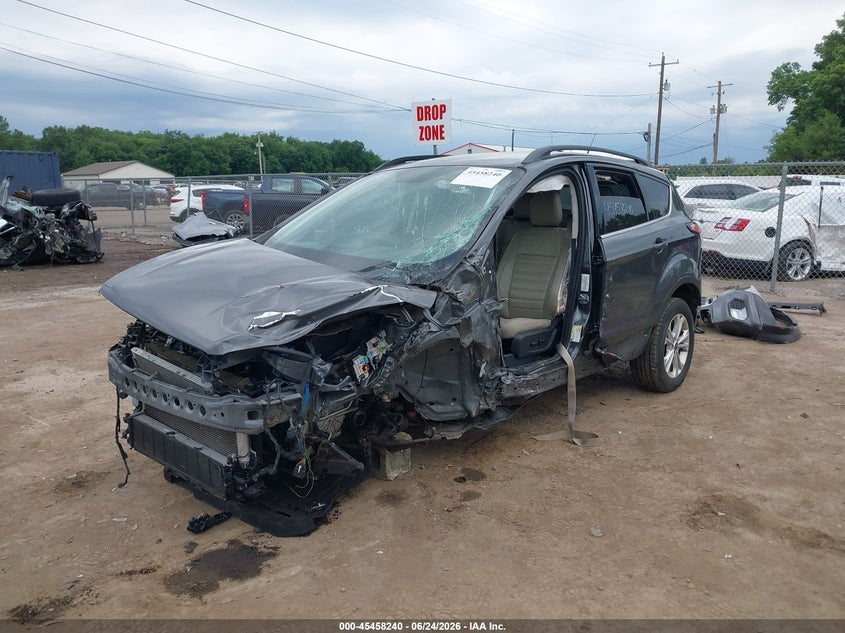 Vin: 1fmcu9hd1juc75167, lot: 45956353, ford escape sel 20182