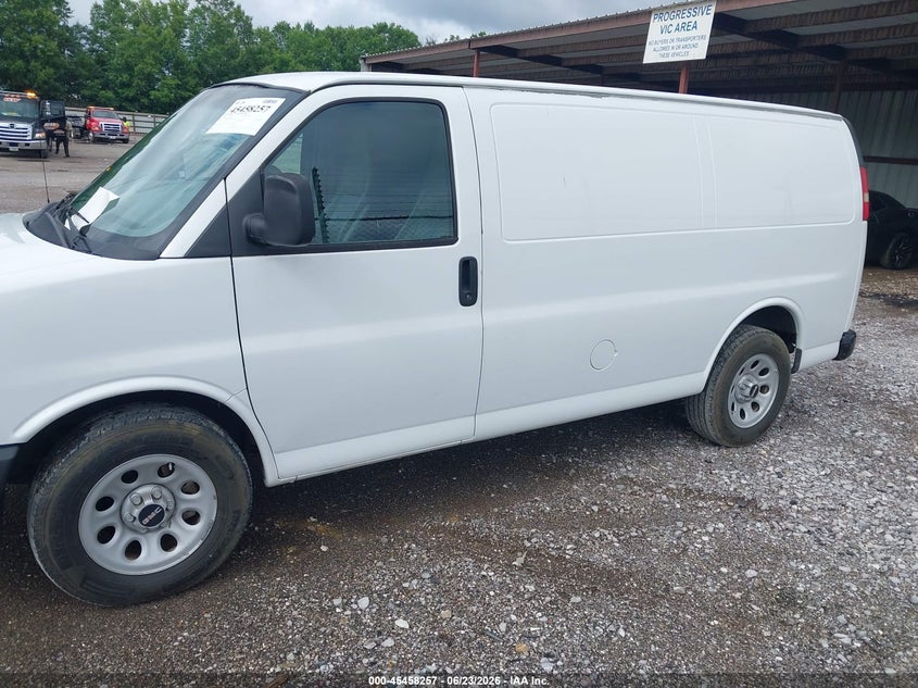 2014 GMC Savana 1500 Work Van VIN: 1GTS7AFX0E1111213 Lot: 45458257